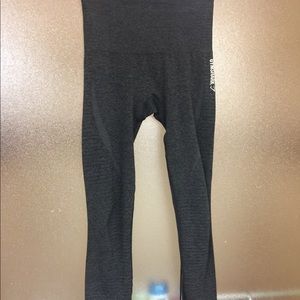 Gymshark Seamless Leggings Black Marl (xs)